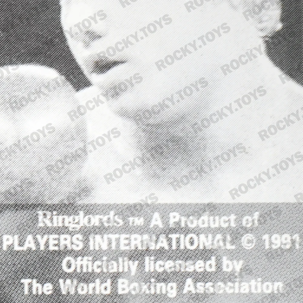 1991 RINGLORDS TOMMY "THE DUKE" MORRISON AUTOGRAPHED PROMO CARD - Image 4