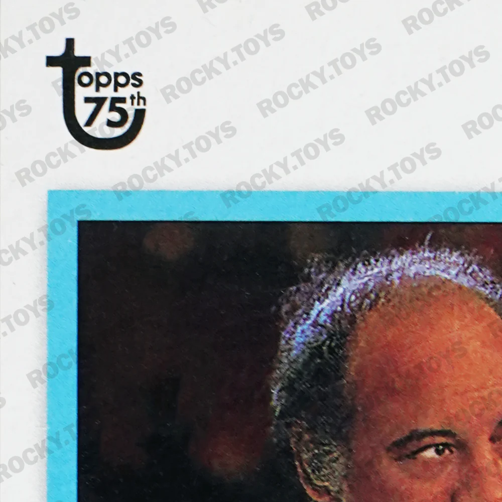 2013 TOPPS 75TH ANNIVERSARY BURT YOUNG SIGNED ROCKY IV WHITE AUTO CARD - Image 4