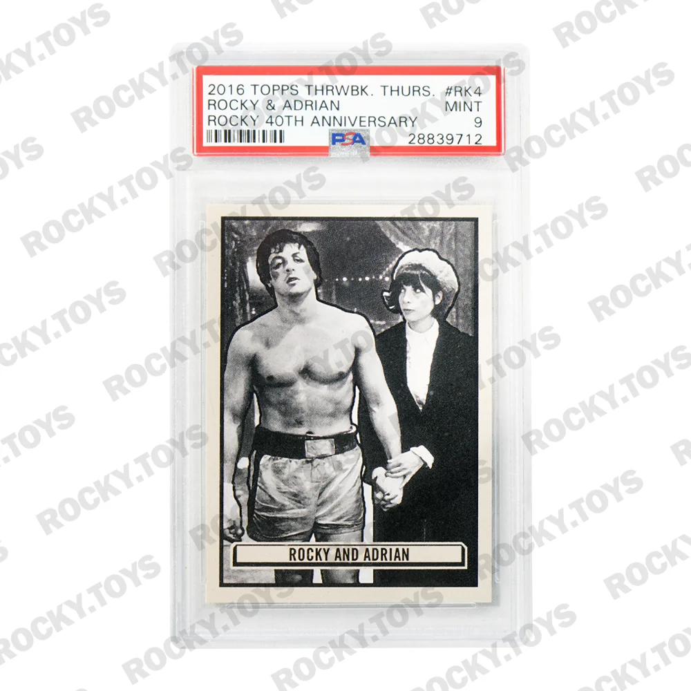 2016 TOPPS THROWBACK THURSDAY ROCKY BALBOA 40TH ANNIVERSARY COMPLETE SET OF SIX CARDS PSA/DNA GRADED MINT - Image 12