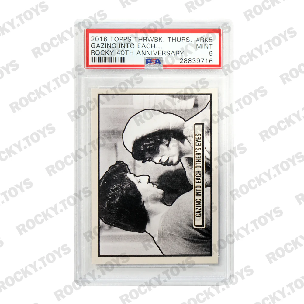 2016 TOPPS THROWBACK THURSDAY ROCKY BALBOA 40TH ANNIVERSARY COMPLETE SET OF SIX CARDS PSA/DNA GRADED MINT - Image 15