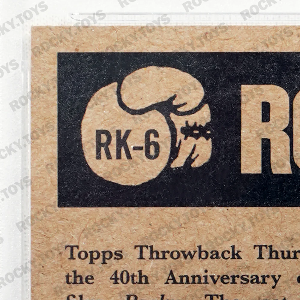 2016 TOPPS THROWBACK THURSDAY ROCKY BALBOA 40TH ANNIVERSARY COMPLETE SET OF SIX CARDS PSA/DNA GRADED MINT - Image 20