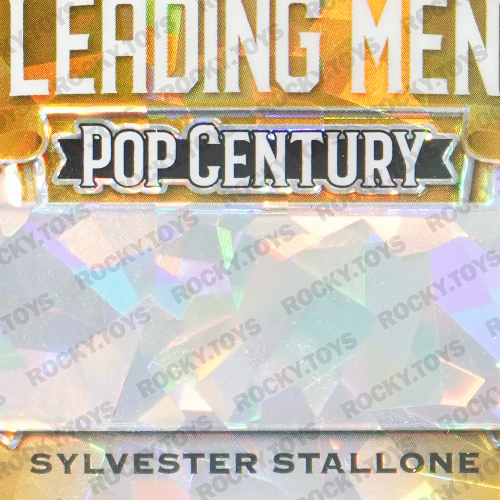 2021 LEAF METAL POP CENTURY LEADING MEN SYLVESTER STALLONE GOLD CRYSTAL PRE-PRODUCTION PROOF 1/1 - Image 3