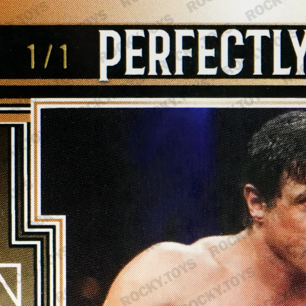 2023 LEAF METAL POP CENTURY PERFECTLY CAST SYLVESTER STALLONE PC-SS1 BLUE KALEIDOSCOPE PSA AUTO MINT 9 1/1 - Image 4