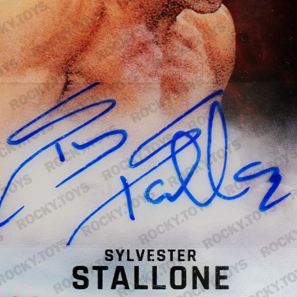 2024 LEAF METAL PEARL POP CENTURY CINEMATIC RIVALS SYLVESTER STALLONE AND DOLPH LUNDGREN CR-4 SILVER GLITTER 3/3 - Image 4