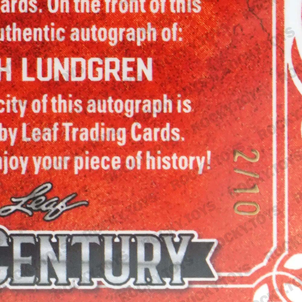 2024 LEAF METAL POP CENTURY SCRIPTED DOLPH LUNDGREN SC-DL1 SILVER DIAGONAL SHIMMER 2/20 - Image 4