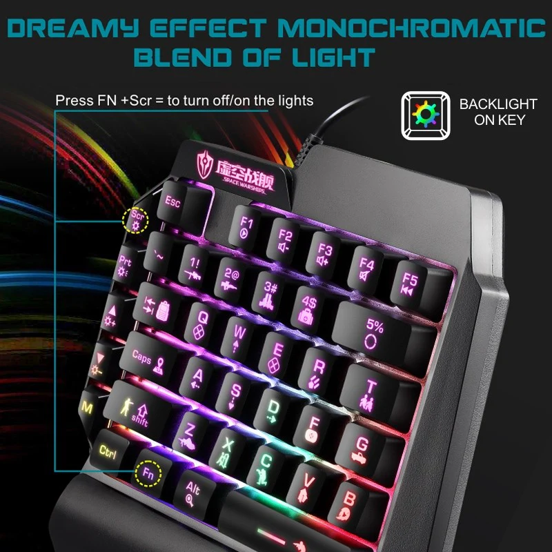 F6 One Handed Keyboard - Image 2